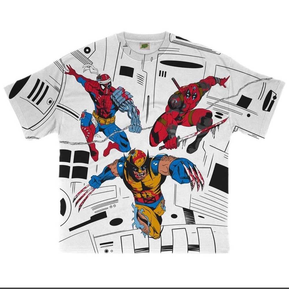Chronic Images AOP tee sz XXL